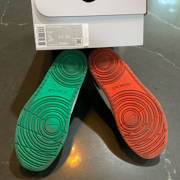 Nike Force 1 Little Kids Size 3 / Multi Color - Picture 4 of 4